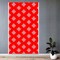 Kolam Rangoli Backdrop Indian Traditional Cloth Backdrop Photo Decor Banner Pooja Room Decor Decorative Cloth Dot Kolam Backdrop for Diwali Ganesha Puja Wedding Housewarming Gift